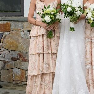 Floral Tiered Maxi Dress